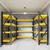 Système de rayonnage à palettes ultra-résistant en acier avec capacité de charge élevée, unités de rayonnage empilables pour le stockage en vrac de pneus