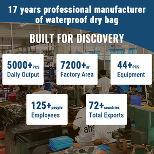 ถุงกันน้ำแบบแห้งสำหรับกิจกรรมกลางแจ้ง ขนาด 10L 20L 30L เหมาะสำหรับชายหาด พายเรือคายัค เดินป่า ตั้งแคมป์ ล่องแก่ง ตกปลา พายเรือ - Product Image 5