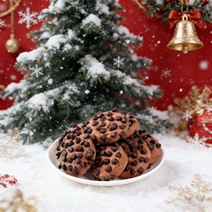 Biscuits aux pépites de <span class=keywords><strong>chocolat</strong></span> double, qualité supérieure, <span class=keywords><strong>morceaux</strong></span> de <span class=keywords><strong>chocolat</strong></span> fondant, best-seller, collations exotiques - Product Image 3