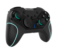 Contrôleur de jeu sans fil longue durée de vie de la batterie double moteur avec manettes de vibration réglables pour commutateur Nithendo