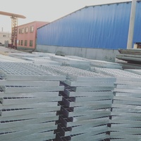 Grille de plancher en acier galvanisé à chaud, anti-corrosion, durable, de haute qualité, pour renforcement du béton, fournie directement par l'usine