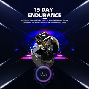 Compteur intelligent Equantu QB702 Zikr Ring, en alliage de zinc étanche, compteur de prières musulman avec anneau Tasbeeh OLED - Product Image 2