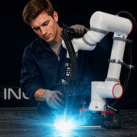 Bras de robot collaboratif articulé à 6 axes de 5 kg avec guidage manuel pour des opérations de haute précision