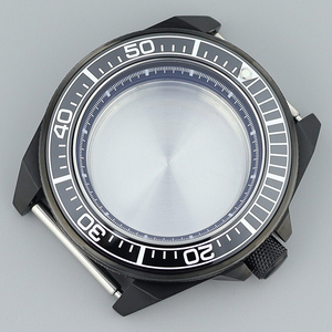 Cajas de Reloj de Acero Inoxidable 316L Modificadas para Buceo, Cristal de Zafiro para Movimiento Seiko Samurai NH35/36/34, Esfera de 28.5mm, Color Negro - Product Image 1