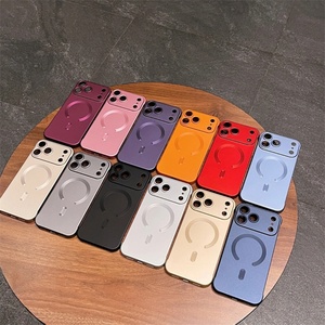 Funda Magnética de Lujo sin Marco con Revestimiento para iPhone 17 Pro Max, Película Protectora de Lente Air, Cubierta Ultrafina de PC para iPhone 13 14 12 15 16 Pro Max - Product Image 2