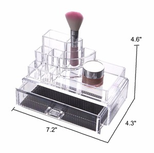 Profesional personalizado barato <span class=keywords><strong>de</strong></span> plástico vacía organizador <span class=keywords><strong>de</strong></span> maquillaje <span class=keywords><strong>de</strong></span> acrílico <span class=keywords><strong>caja</strong></span> <span class=keywords><strong>de</strong></span> venta al por mayor - Product Image 4