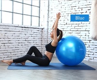 Pelota de Yoga Grande con Logotipo Personalizado, 55 cm, 65 cm, 75 cm, Accesorios de Fitness, Pelota de Ejercicio Económica para Fisioterapia