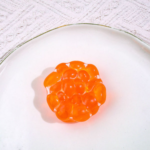 Nuovi Giocattoli Antistress a Forma di Sfera di Cristallo Croccante, Colorati e Sonori, Giocattolo Sensoriale a Forma di Pietra, Giocattolo Squeezable Sottovuoto, Novità Divertente per l'Autismo - Product Image 2