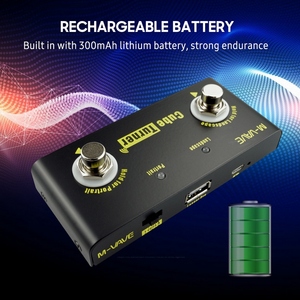 <span class=keywords><strong>Turner</strong></span> de cubo inalámbrico, Pedal giratorio de página, recargable, para partituras de música, compatible con conexión Looper - Product Image 6
