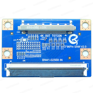 La placa adaptadora de transferencia del convertidor LVDs, la <span class=keywords><strong>serie</strong></span> de TV 4K se puede cambiar, 96pin-51pin V2.0, reparación de TV EN EL MU-TU - Product Image 1