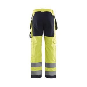BLAKLADER - 158715123389C50 Pantalones inherentes multinorm con elástico Hi-vis Amarillo/Azul marino ROPA DE TRABAJO RESISTENTE A LLAMAS - Product Image 2