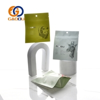 Op maat bedrukte aluminiumfolie zakken met ritssluiting, staande pouch, matte afwerking, herbruikbaar, verpakking voor gedroogd fruit en noten