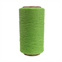 Fil de coton 100% de haute qualité, entièrement cardé, 5 fils à 20 fils, pour le tricot à la main et le tissage, recyclé, approvisionnement économique, motif brut
