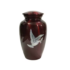 โกศสำหรับงานศพที่เก็บขี้เถ้าจากนกทำขึ้นรูปจากอินเดีย - Product Image 3