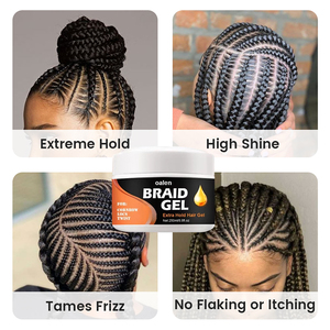 Cire capillaire hydratante extra forte, non écaillante, biologique, pour tresses et locs, gel pour cheveux africains 4C, marque privée - Product Image 3