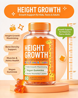 Gummies de Vitamine C ODM/OEM pour le Soutien Immunitaire et du Sommeil, 2 Doses par Jour, Comestibles et Sains pour la Croissance des Enfants