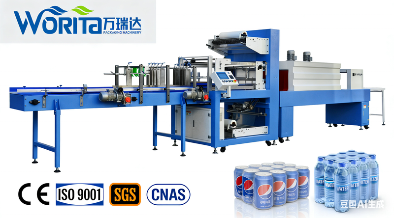 Automatic Heat Tunnel Shrink Wrapping Machine