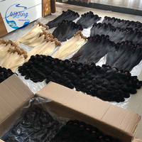 Échantillons Gratuits Cheveux Brésiliens Remy Vierges Double Drawn en Gros pour Salons de Coiffure Tendance en Chine – Lots de Cheveux Humains de Luxe à Prix Abordable 10-40 pouces