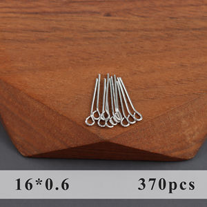 Медные шпильки с родиевым покрытием M1068 для изготовления серег, ожерелий и других украшений, высокое качество, 20 г/лот - Product Image 3