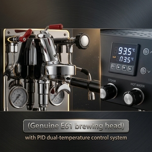 Best Price Commercial Stainless Steel Double Boiler Multi-Function Semi-Automatic <b>Coffee</b> <b>Maker</b> High Milk 304 Stainless Steel Dur - Product Image 2
