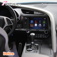 Android Stereo Headunit Radio Car DVD Player para Chevrolet Corvette C7 2013 2014 2015 2016 2017 2018 2019 carplay inalámbrico