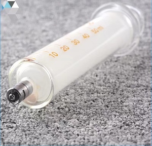 Chất lượng cao 20ml 50ml <span class=keywords><strong>100ml</strong></span> kim loại <span class=keywords><strong>luer</strong></span> khóa Glass ống tiêm - Product Image 5