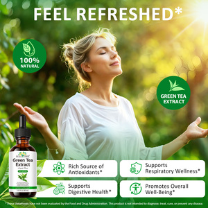 SOLOTREE Supplément Liquide Pur de Camélia Sinensis, Teinture Naturelle à Base de Plantes, Gouttes d'Extrait de Thé Vert pour le Soutien Immunitaire et Antioxydant - Product Image 4