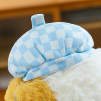 Peluche en gros pour chien et lapin avec béret - Nouveaux animaux en peluche super doux, jouets en vrac mignons pour boutique de cadeaux