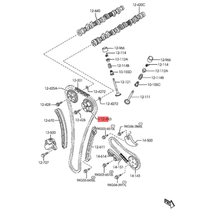 Engranaje de Distribución del Árbol de Levas para Automóvil L3K9-12-4X0C para VVT-I <span class=keywords><strong>Mazda</strong></span> CX-7 L3-VDT Mazda6 GH <span class=keywords><strong>MPS</strong></span> Mazda3 - Product Image 6