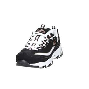 Skechers Donna Sneakers 13154 Nero Bianco Scarpe Chunky - Product Image 2