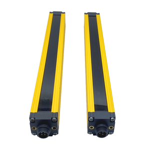 Sensor de cortina de luz de seguridad infrarroja 100mm Altura de protección 20mm vigas 2 Soporte instalación cortinas de luz de seguridad - Product Image 2