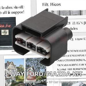 HAIDIE 3P 33471-0306 Cable Wiring Harness Car Ignition Coil & Sensor Connector Kit for Ford / Mazda - Product Image 2