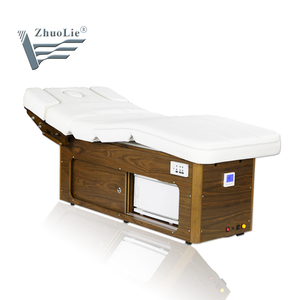 Muebles de salón de belleza, cama cosmética, cama de Spa de belleza de lujo, mesa de masaje seca eléctrica de 3 motores, silla de masaje de cuerpo completo, cama Facial - Product Image 5