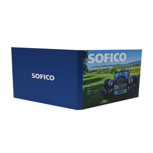 Caja de regalo de impresión Offset CMYK de buen efecto con folleto de tapa dura de vídeo reproductor de folletos tarjeta gráfica de negocios - Product Image 1