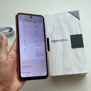 สมาร์ทโฟนโน้ต 60 โปร 5G หน้าจอโปร แบตเตอรี่ 8800 มิลลิแอมป์ กล้องหลัง 108 ล้านพิกเซล กล้องหน้า 64 ล้านพิกเซล แรม 12 กิกะไบต์ ความจุ 512 กิกะไบต์ ราคาถูก หน้าจอ True Tone - Product Image 1