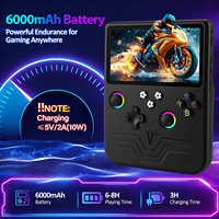 Console de jeu portable R60MAX, écran HD IPS de 6,0 pouces, lecteur de jeux rétro, appareil vidéo portable Linux, Wi-Fi, 20000 jeux intégrés