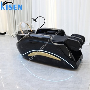 Kisen Automatic Electric Salon Hair Washing Equipment <b>zero</b> Gravity Full Body Massage Shampoo Chair - Product Image 2
