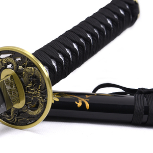 Espadas Largas de Estilo Japonés con Dragón de Nubes Auspiciosas - Product Image 6