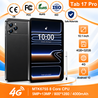 Tablet Android YP 10.1 Inci MTK Octa Core 4GB 32GB WiFi GSM Portabel dengan Keyboard dan Pena