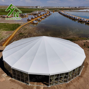 Cao cấp nhôm tổ chức sự kiện lớn LềU Nhà thờ 18 bên đa giác Mông Cổ yurt cho các sự kiện bên ngoài đám cưới ngoài trời - Product Image 1