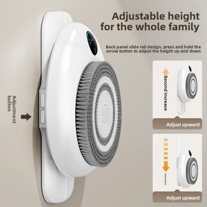 New Arrival 360° Deep Cleansing Full Body SPA Smart Electric Bath Scrubber for Bathroom With 3 Brushes - Product Image 4