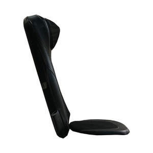 <b>Massage</b> Cushion Full Body Neck <b>Back</b> Waist <b>Vibration</b> Tapping Hot Compress Plug In PU Leather Rectangular Trapezoid Shape - Product Image 1