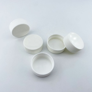 PP Plastic Ribbed Side Bottle Cap 40MM Tamanho Grande Frasco De Vidro De Plástico Pode Tampa De Vedação 40/410 Listrado Tampa De Parafuso <span class=keywords><strong>Jar</strong></span> Tampas - Product Image 1