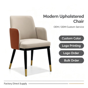 Chaise de conférence en cuir durable pour réunions d'affaires, sièges pour <span class=keywords><strong>visiteurs</strong></span>, base fixe robuste - Product Image 1