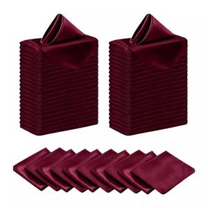 Servilletas de Tela de Satén Azul Rey para Bodas, Servilletas de Tela para Restaurante, Servilletas para Mesa de Comedor para Decoración de Bodas, Banquetes, Hoteles y Fiestas - Product Image 5