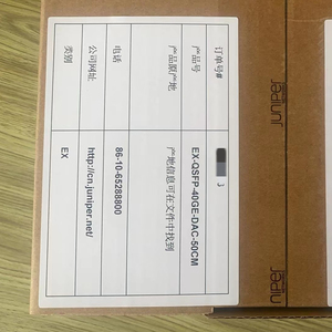 QSFP + 40 Gigabit Ethernet Original baru EX-QSFP-40GE-DAC-50CM pasang langsung dari tembaga