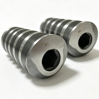 Éléments de vis à haute résistance à l'usure et à la corrosion pour pièces de rechange d'extrudeuse double parallèle