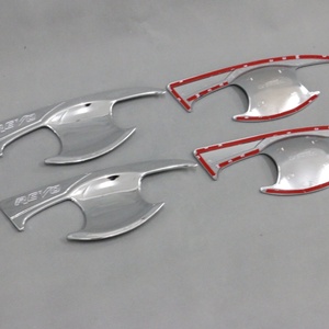 ฝาครอบมือจับประตูโครเมียมสำหรับโตโยต้า วิช อุปกรณ์ตกแต่งโครเมียม สติ๊กเกอร์ครอบมือจับประตู แต่งรถ ฝาครอบมือจับประตู - Product Image 3