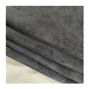 Micro Suede Knitted Fabric recyclable polyester fabric For Shoes Bags