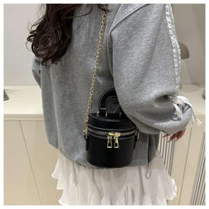 Bolso de Mano Tipo Bandolera Mini de Alta Gama para Mujer, Moderno y Elegante con Cierre de Cremallera, Bolso de Hombro Casual - Product Image 3